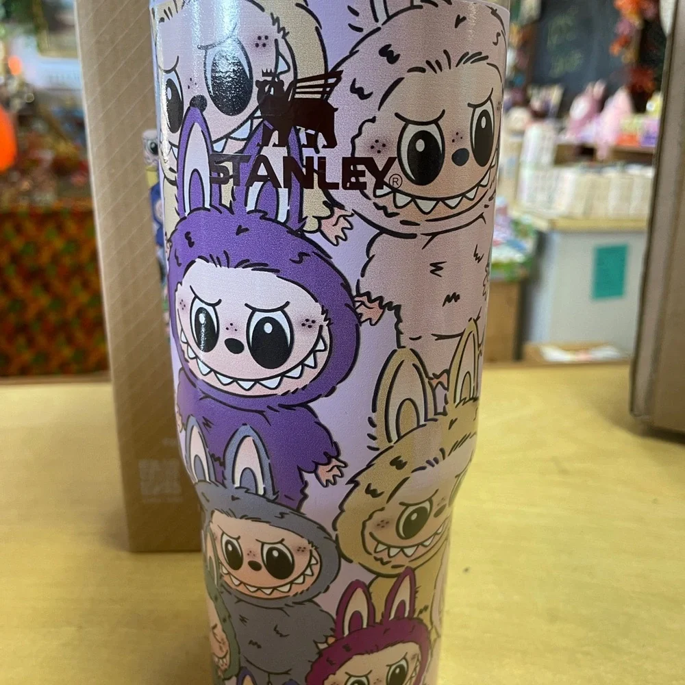 Labubu Stanley IceFlow Flip Straw Tumbler - Picture 2 of 6
